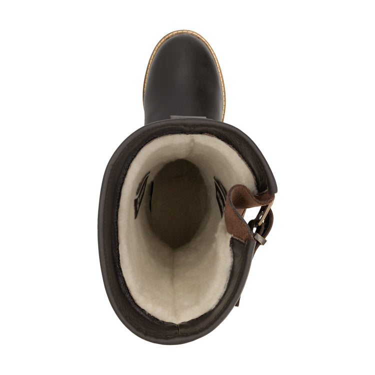 Gronvik Women - Outdoor Boots - Wool-Lined - Dark Brown UPS