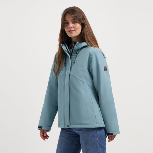 Karina Women - Softshell jacket - Padded - Light blue MV