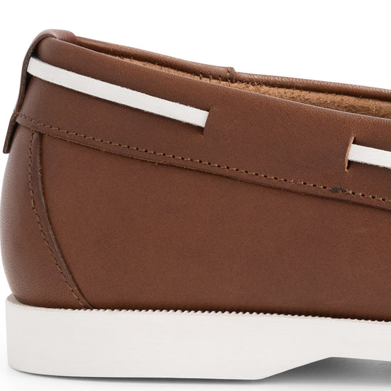 Exmouth Men - Boat shoes - Leather - Cognac DFH