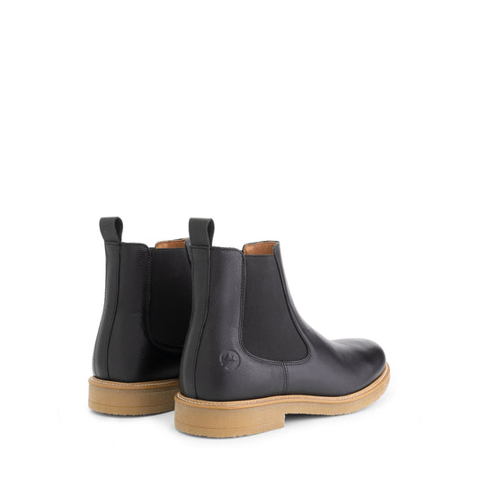 Egleton - Leather chelsea boots - Men - Black BD