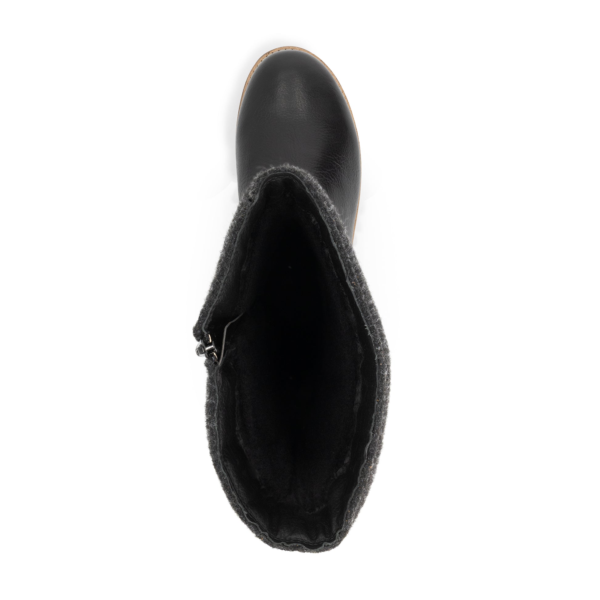 Lagen Men - High boots - Wool/Felt - Black UPS