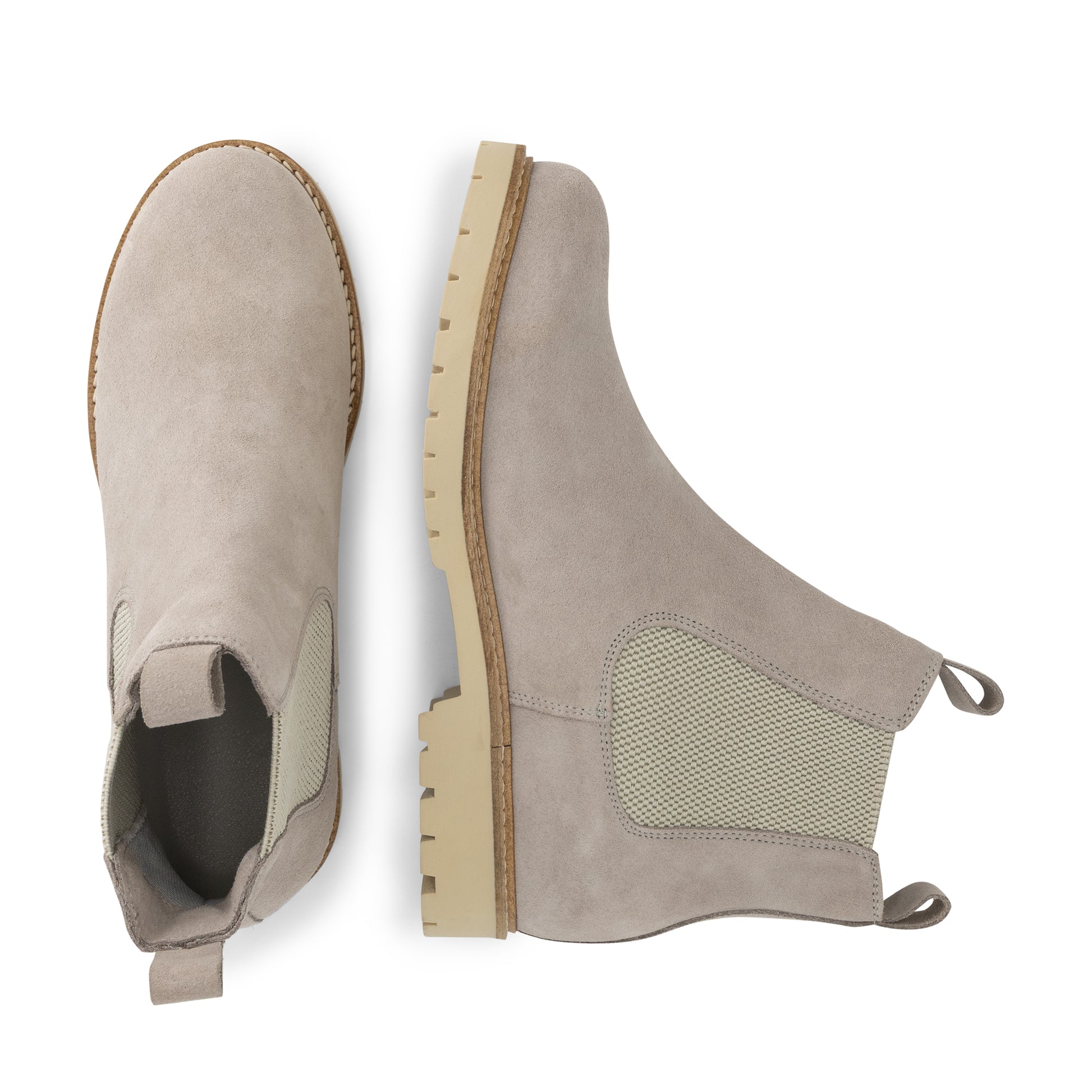 Skovdal Women - Chelsea boots - Suede - Grey UPD