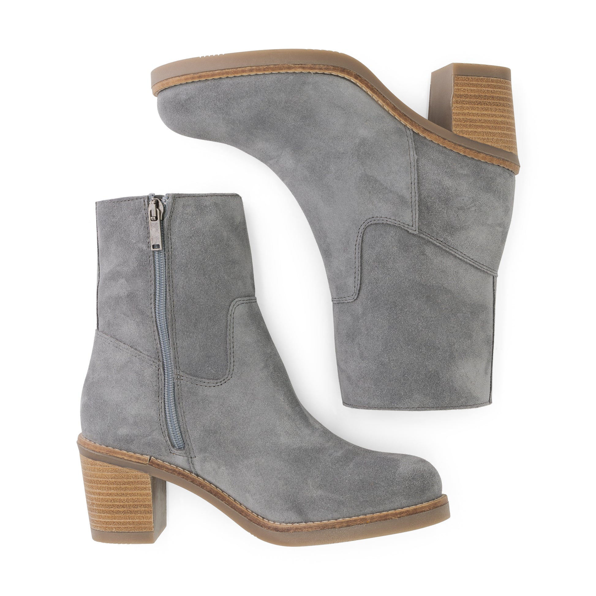 Valence Women - Ankle Booties - Suede - Grey UPD