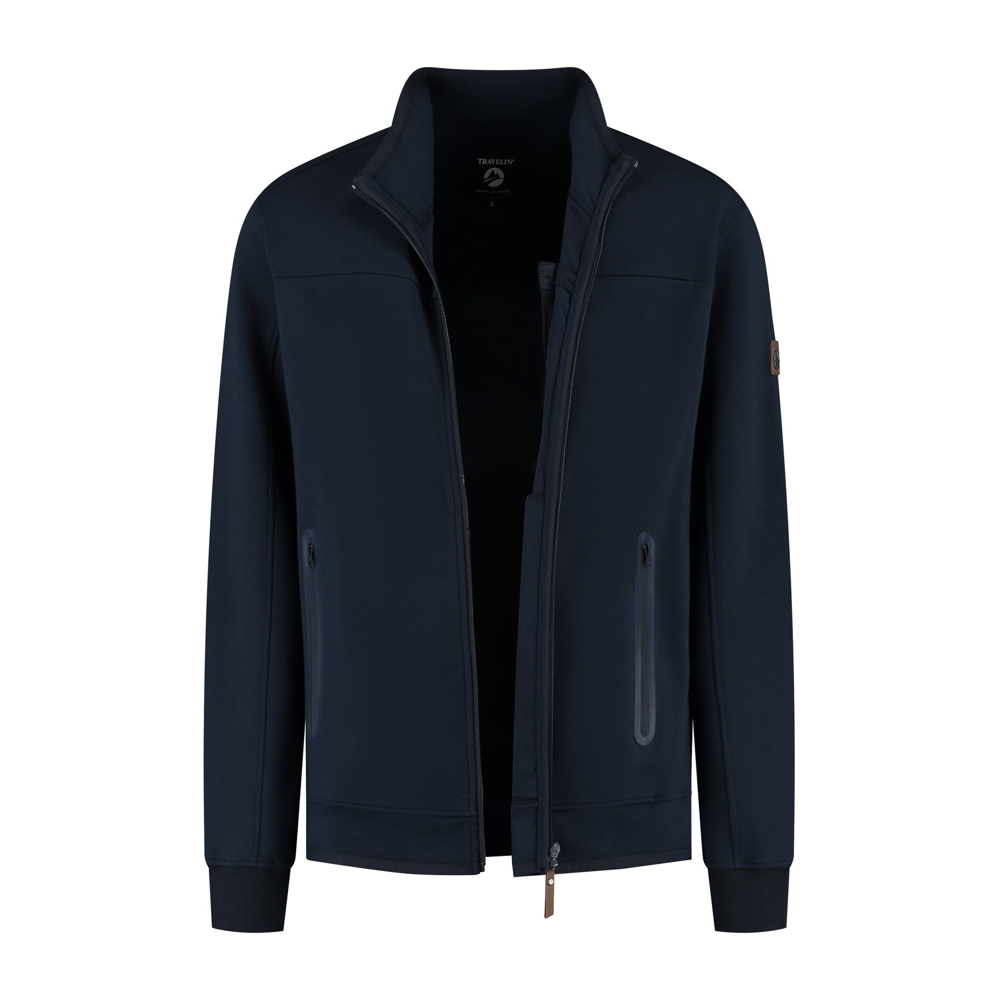 Olle Men - Outdoor Cardigan - Sweat - Navy CVO