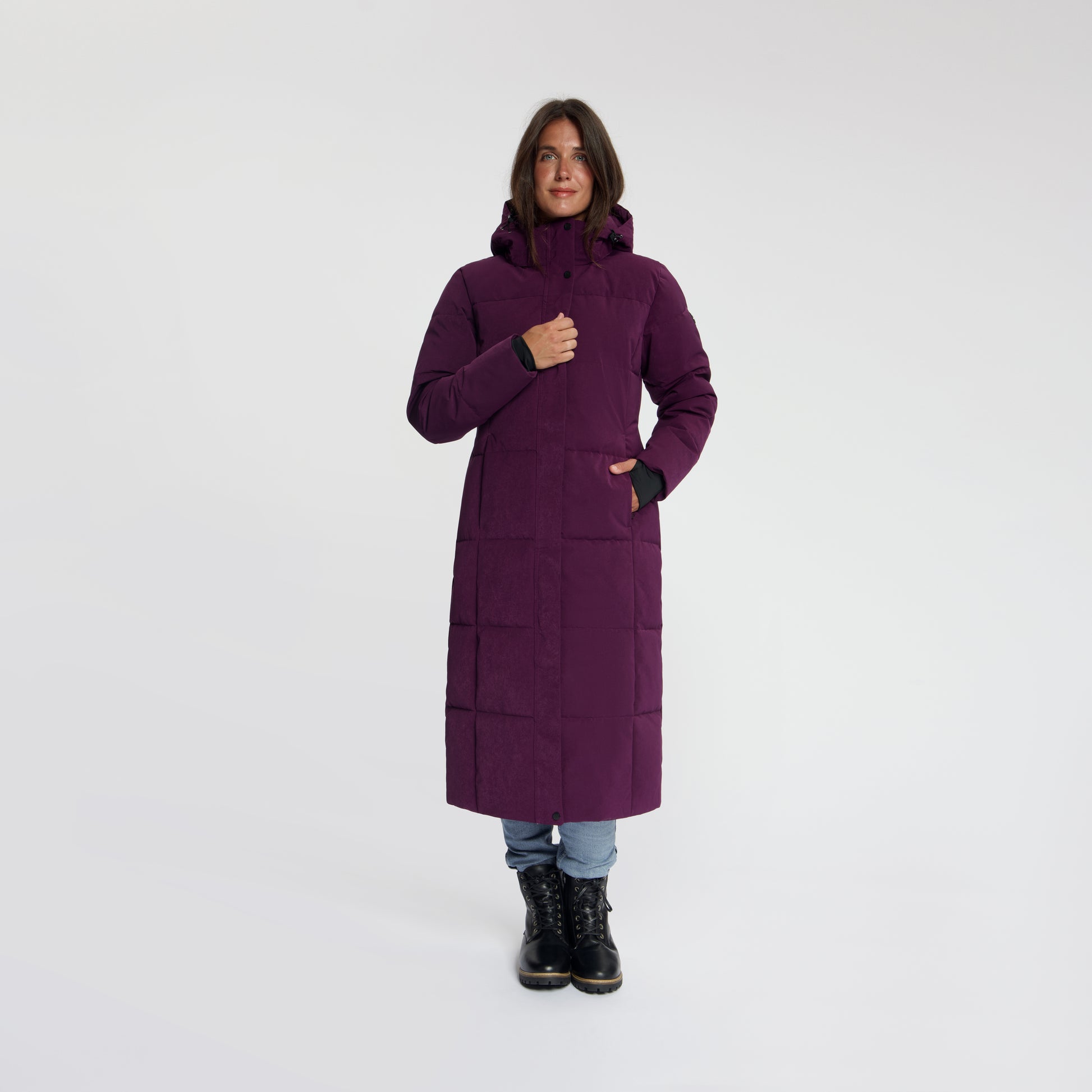 Andels Women - Puffer Winter Jacket - Waterproof - Purple MV