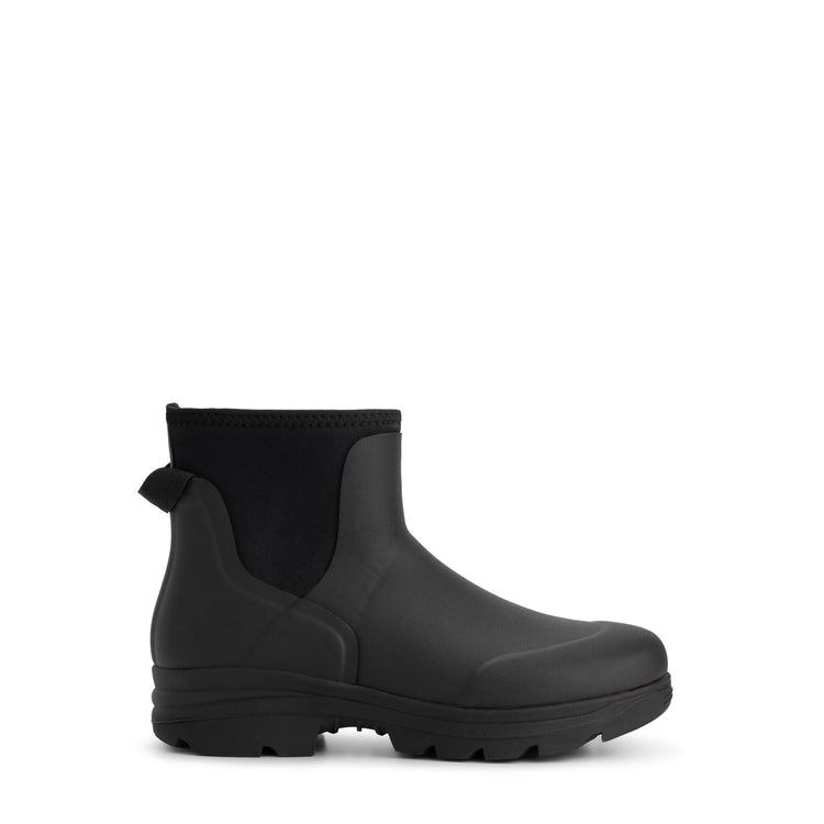 Inari Men - Rubber Ankle Boots - Rain Boots - Black R
