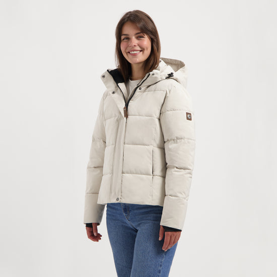 Norra Women - Puffer jacket - Water-resistant - Sand MV