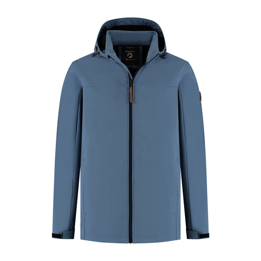 Mikkel Men - Softshell jacket - Waterproof - Blue F