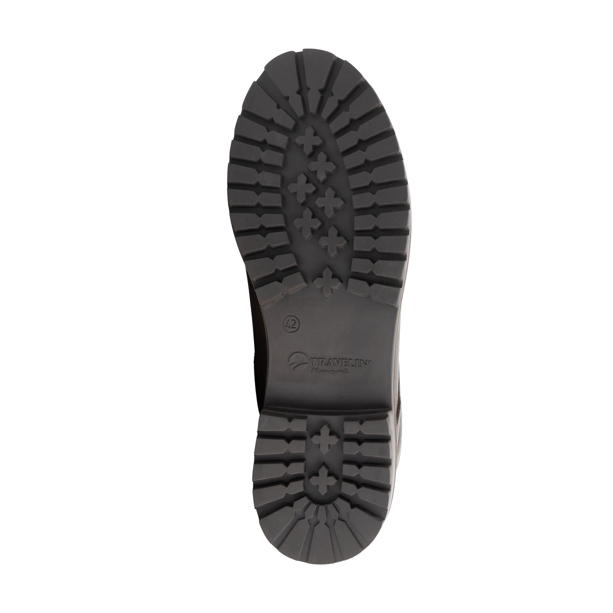 Rosendal Men - Lace-Up Boots with Zipper - Wool-Lined - Dark Brown UNS