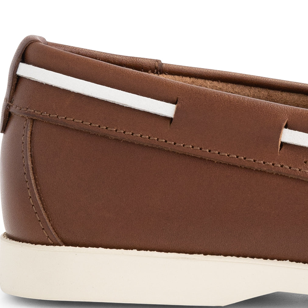 Exmouth Women - Boat shoes - Leather - Cognac DFH