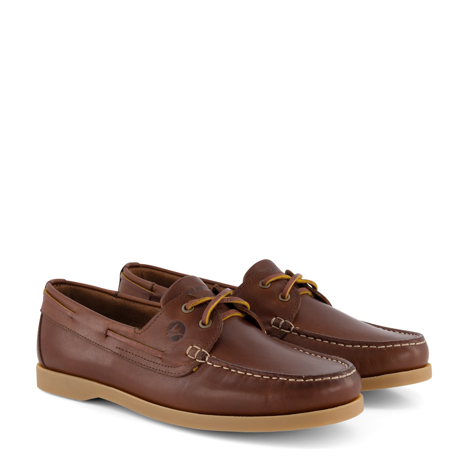 Exmouth Men - Boat shoes - Leather - Brown FRD