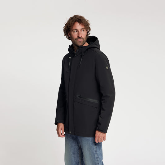 Njal Men - Softshell Jacket - Waterproof - Black MV2