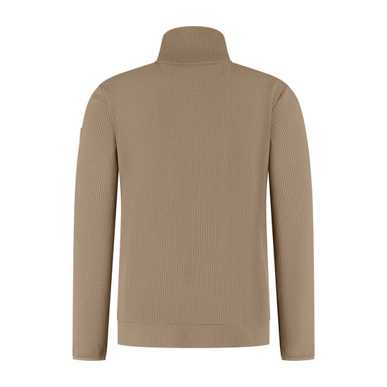 Pavo Men - Outdoor cardigan - Light brown B