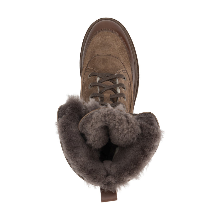 Tremblant Damen – Winterstiefel – Mit Wolle gefüttert – Dunkelbraun
