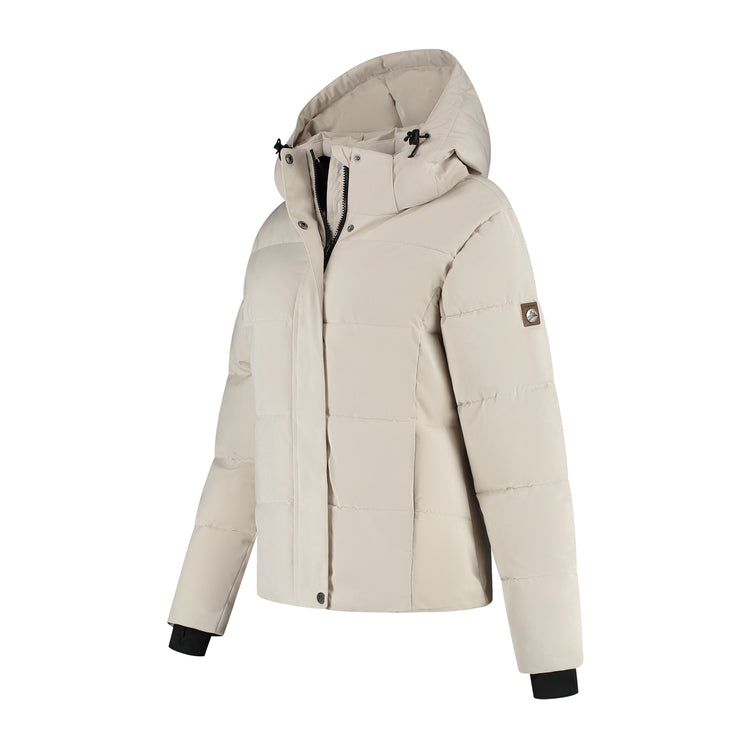 Norra Women - Puffer jacket - Water-resistant - Sand FL