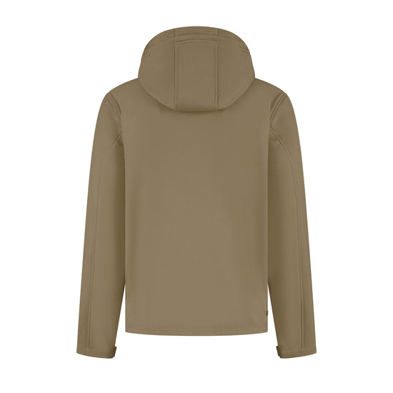 Stian - Waterproof softshell jacket - Men - Brown B