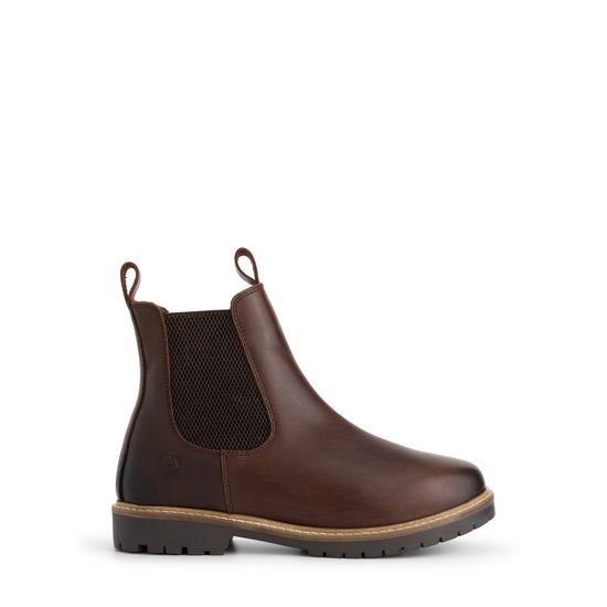 Tversted Women - Chelsea boots - Wool-lined - Dark brown R