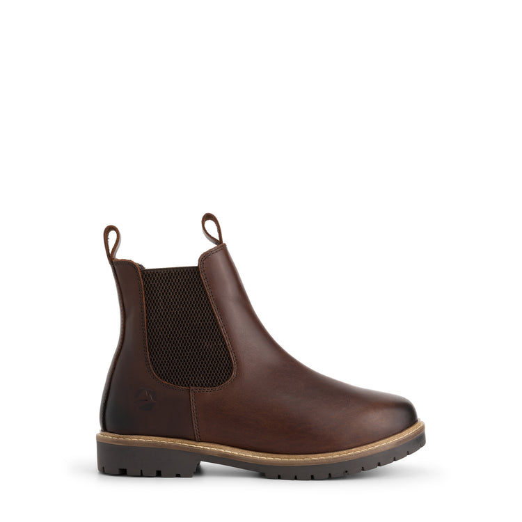 Tversted Women - Chelsea boots - Wool-lined - Dark brown R