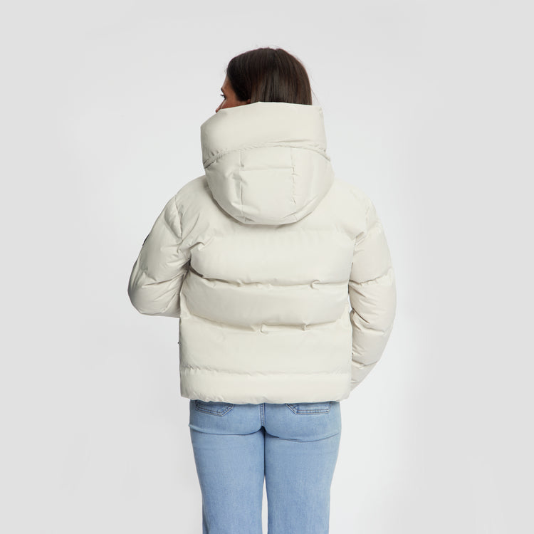 Oliv Women - Puffer Winter Jacket - Waterproof - Sand MV3