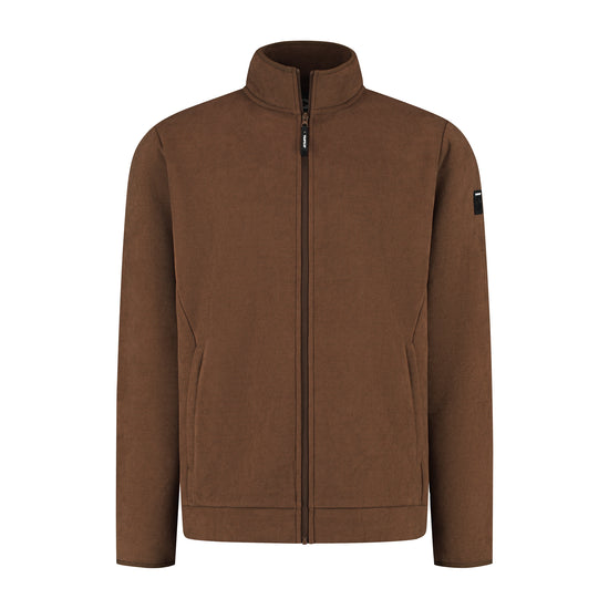 Rolf Men - Outdoor Vest - Fleece - Dark Brown F