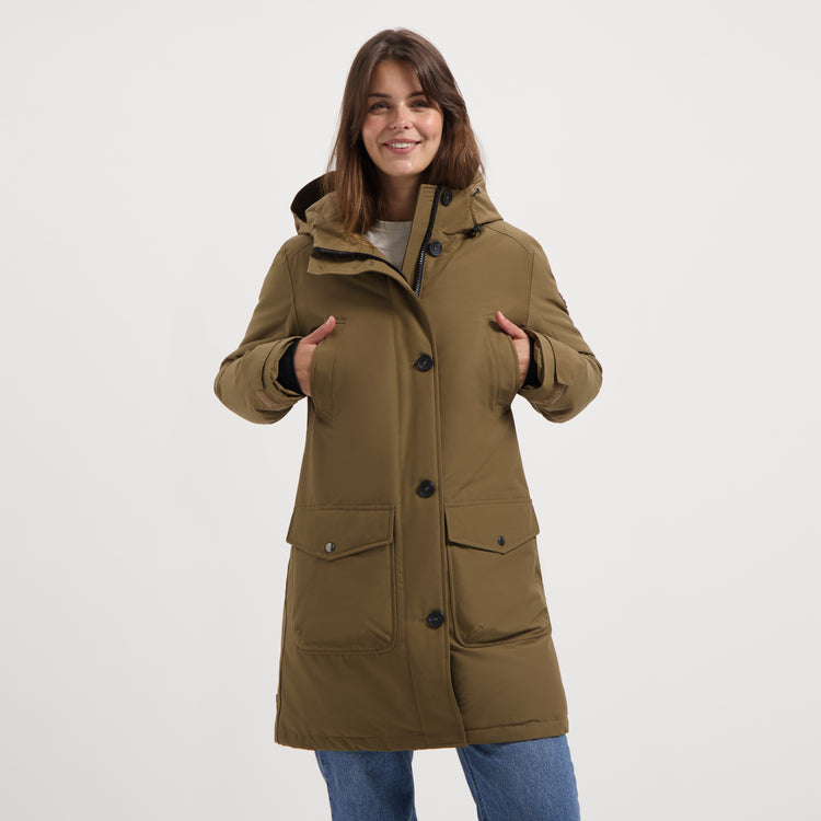 Ester Women - Parka - Waterproof - Brown MV