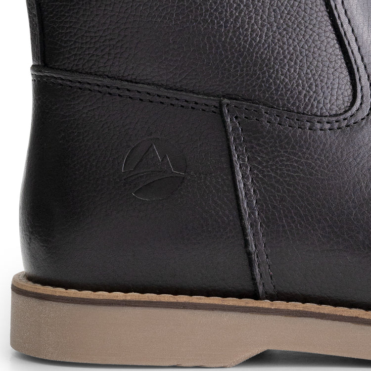 Castres Women - Ankle Booties - Leather - Black DFH