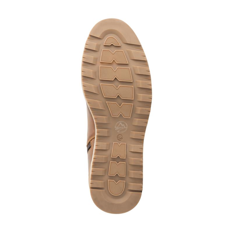 Mosbjerg Men - Lace-up boots - Wool-lined - Cognac UNS