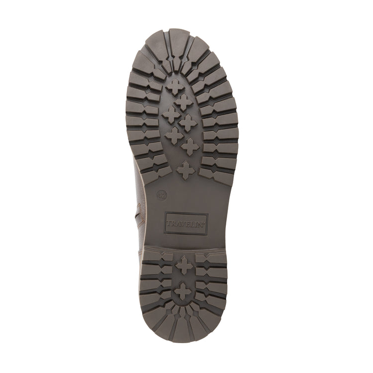 Lagen Men - High boots - Wool/Felt - Dark brown UNS