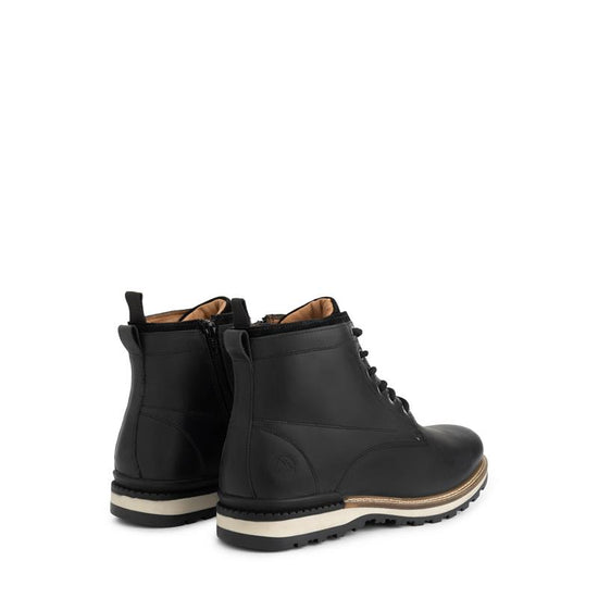 Mosbjerg Men - Lace-up boots - Wool-lined - Black BD