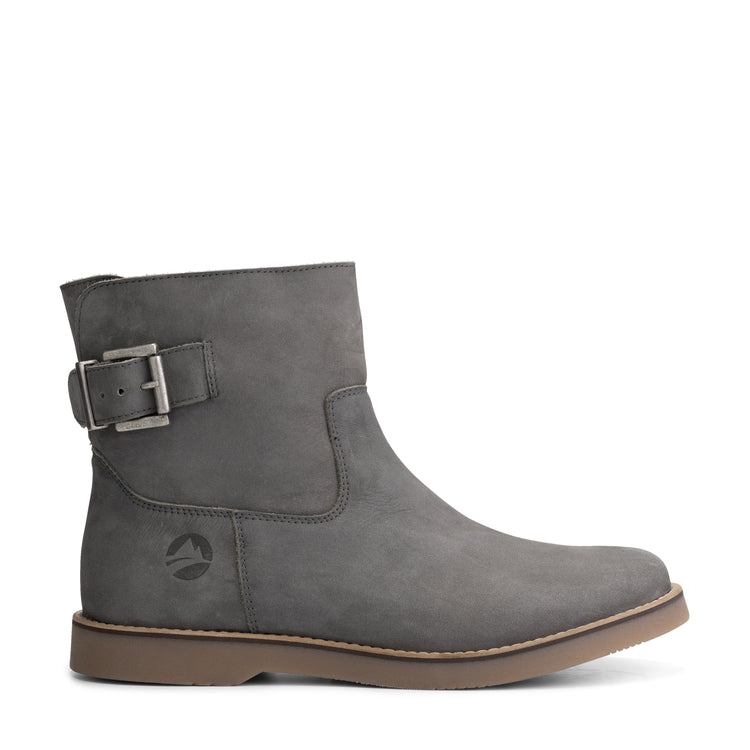 Louargat Women - Ankle Booties - Leather - Grey R