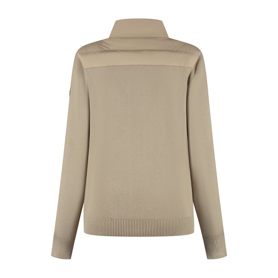 Dana Women - Outdoor cardigan - Padded - Sand B