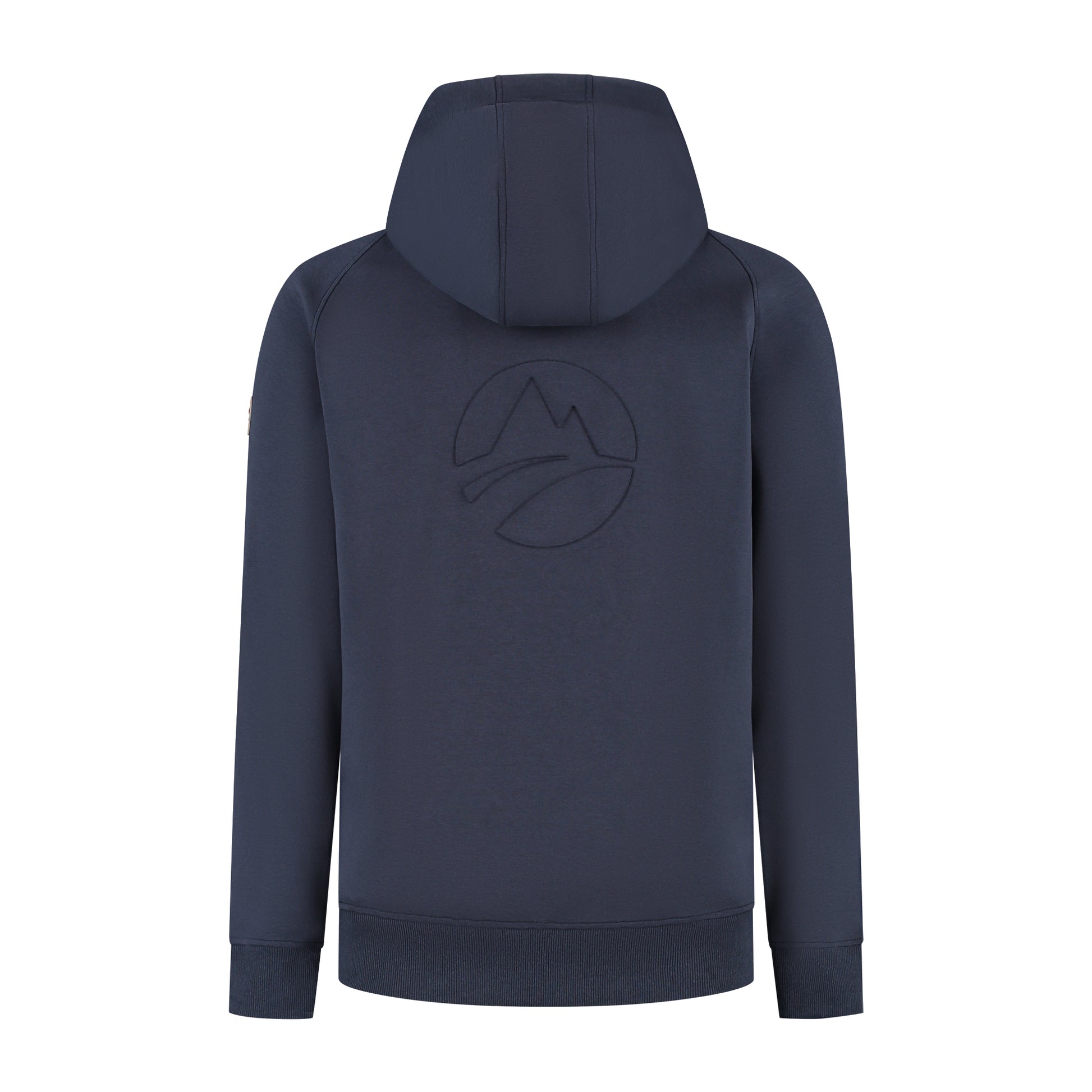 Steffen Men - Hooded Cardigan - Sweat - Navy B