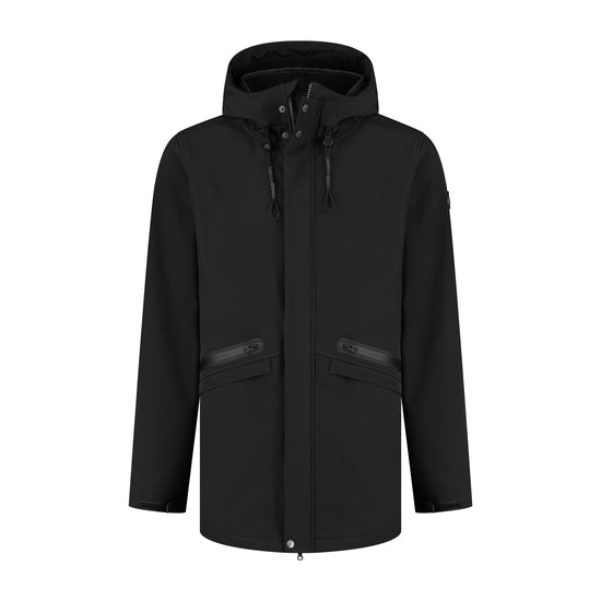 Njal Men - Softshell Jacket - Waterproof - Black F