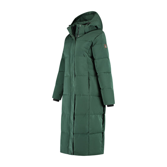 Freya Women - Puffer jacket - Fitted - Dark green FL