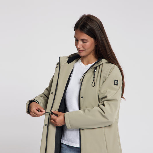 Elinor Women - Softshell Jacket - Waterproof - Light Brown MV2