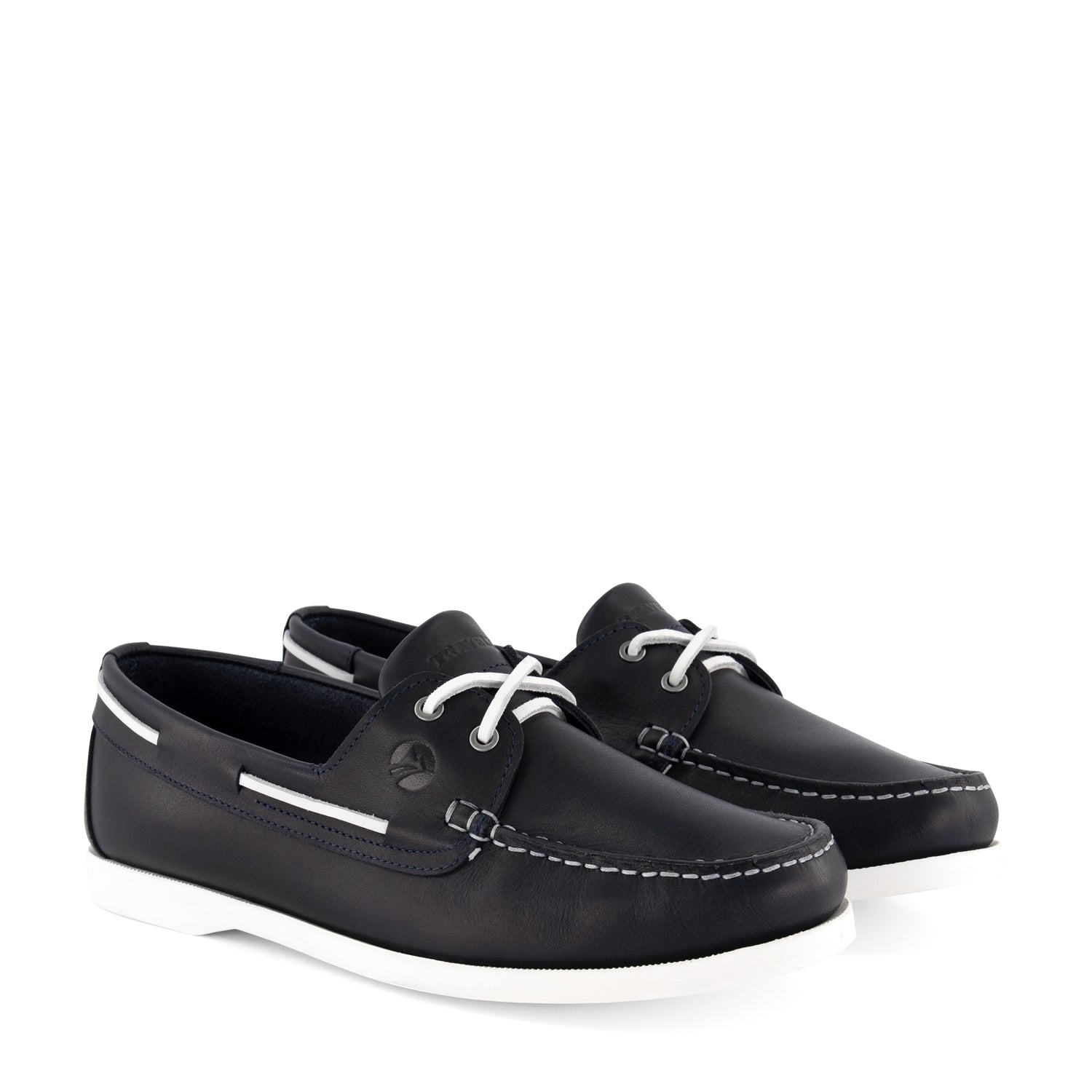 Exmouth Men - Boat shoes - Leather - Blue FRD