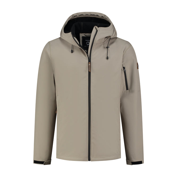 Sverre Men - Softshell jacket - Waterproof - Sand F