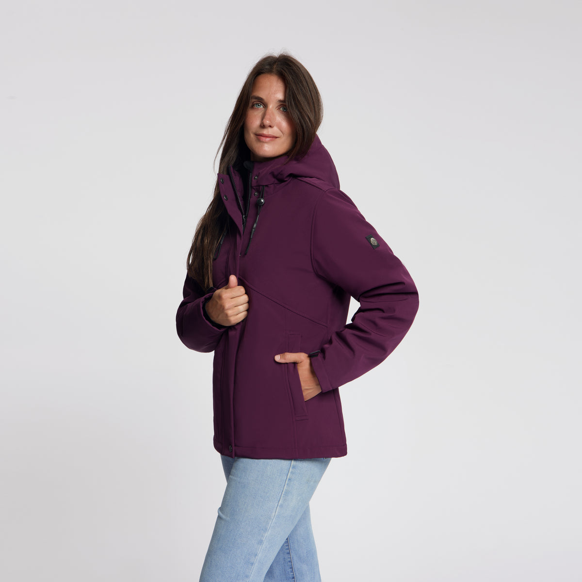 Nykke Women - Softshell Jacket - Waterproof - Purple MV2