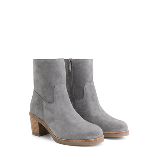 Valence Women - Ankle Booties - Suede - Grey FRD