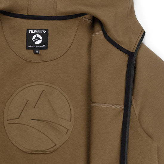 Stine Women - Hooded Cardigan - Sweat - Brown DCI