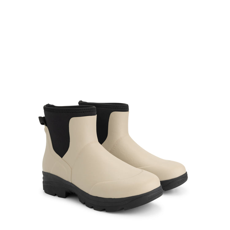 Inari Women - Rubber Ankle Boots - Rain Boots - Sand FRD