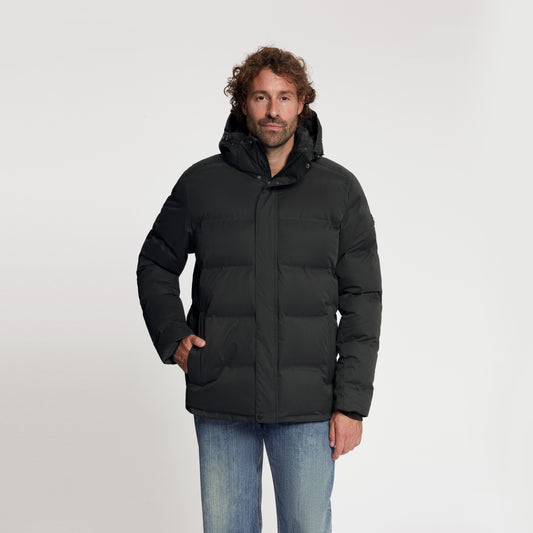 Andreas Men - Puffer Winter Jacket - Waterproof - Black MV
