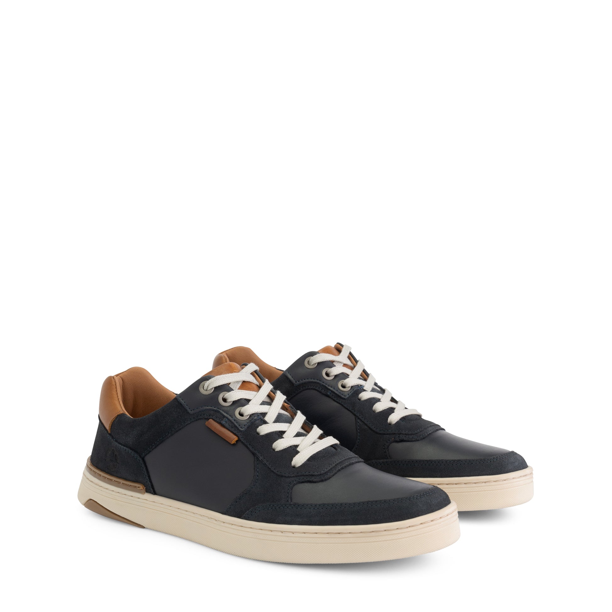 Burnham Men - Sneakers - Leather - Navy FRD