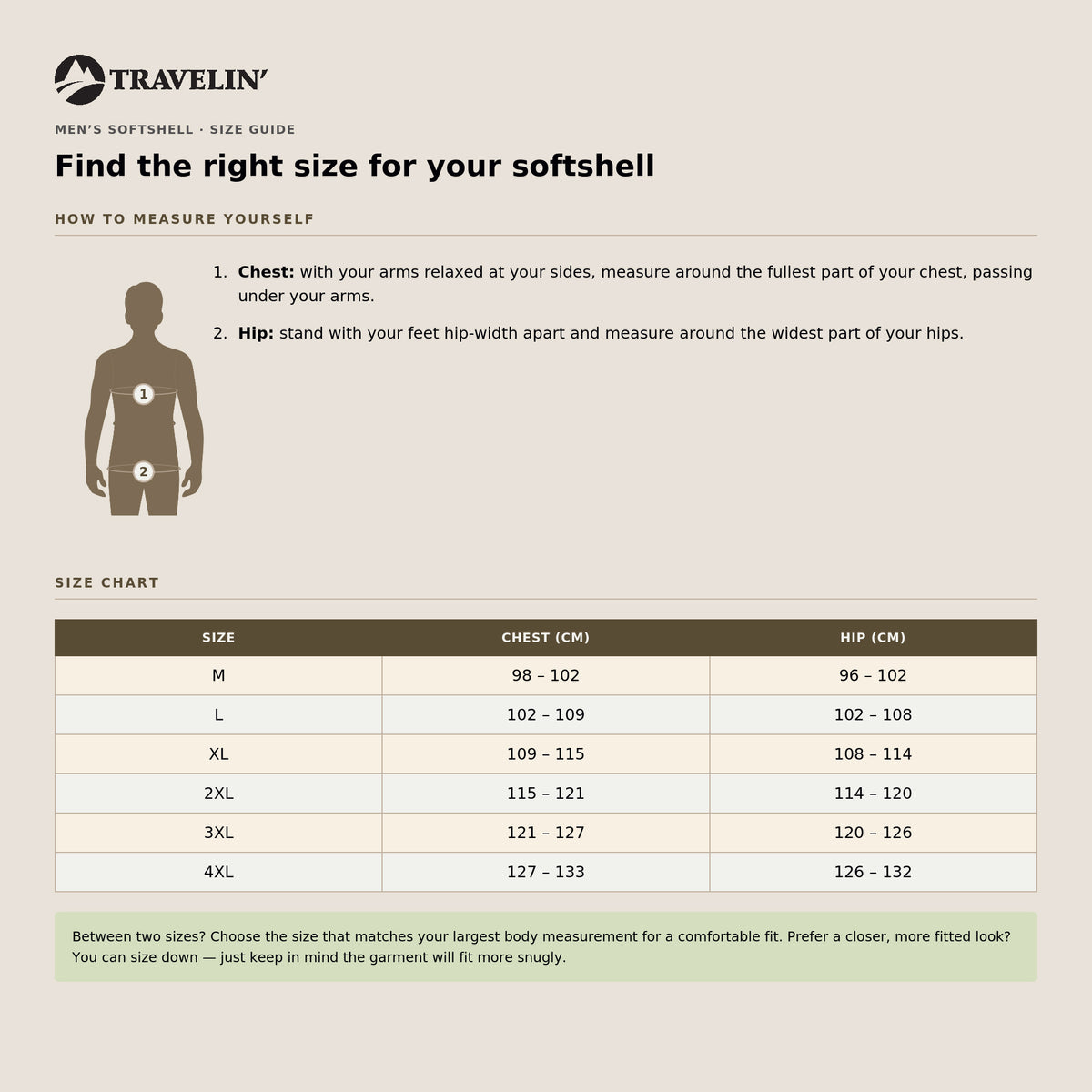 Nils Men - Softshell Jacket - Waterproof - Light Brown SC