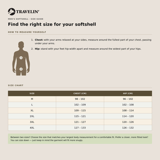 Nils Men - Softshell Jacket - Waterproof - Light Brown SC