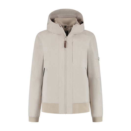 Halle Women - Hardshell jacket - Waterproof - Sand F