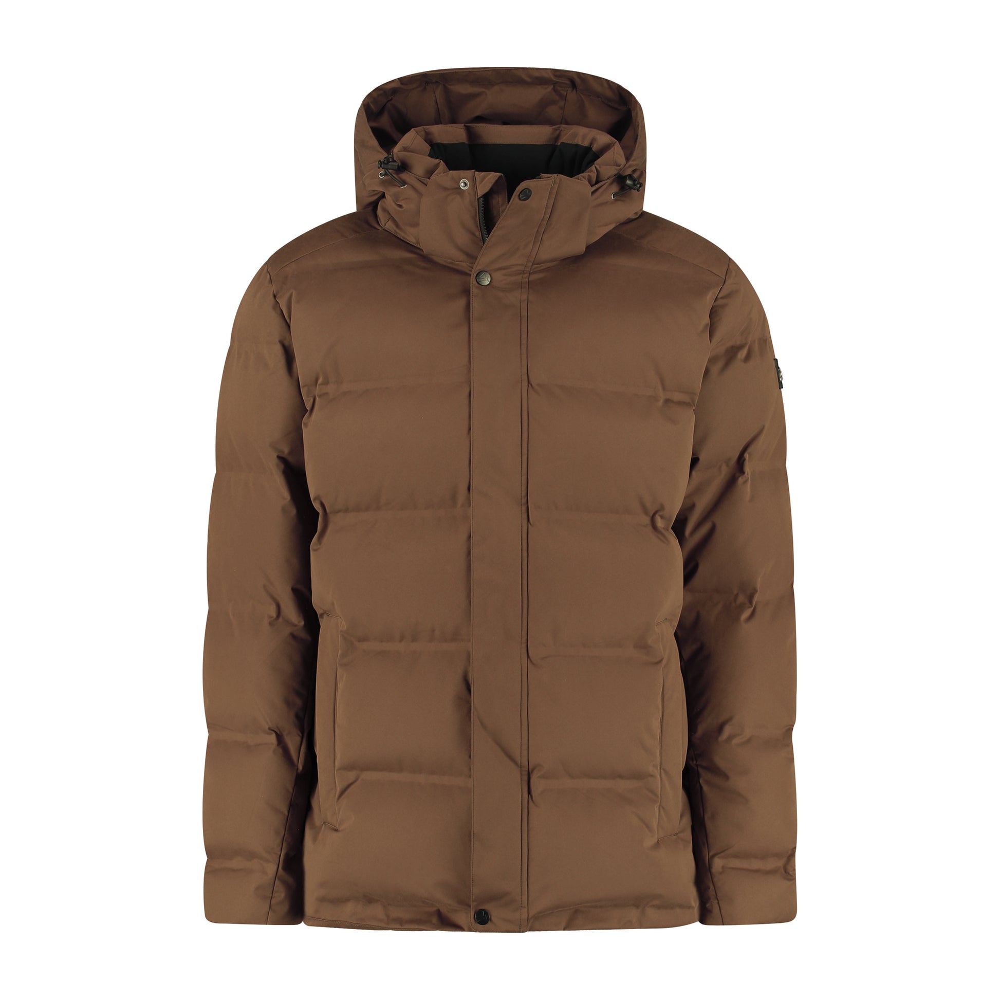 Andreas Men - Puffer Winter Jacket - Waterproof - Dark Brown F