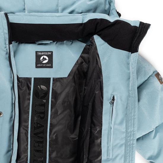 Norra Women - Puffer jacket - Water-resistant - Light blue DCI