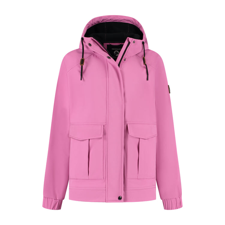 Kiara Women - Softshell jacket - Waterproof - Pink F