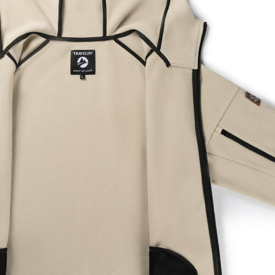 Bjorn Men - Outdoor cardigan - Sand DCI